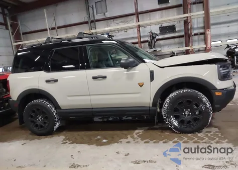 2025 Ford Bronco Sport Badlands from USA, damaged, VIN 3FMCR9DAXSRF10896